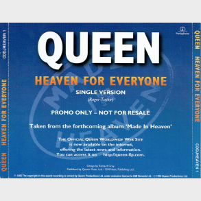 Queen - Heaven For Everyone (1995) (Promo)