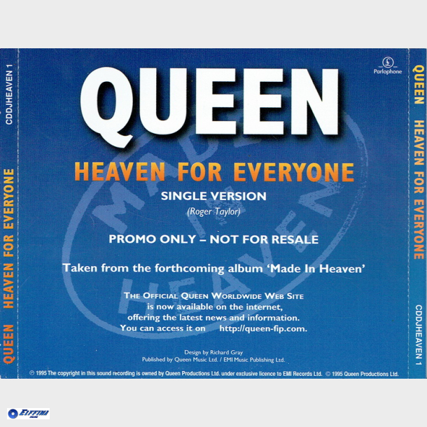 Queen - Heaven For Everyone (1995) (Promo)