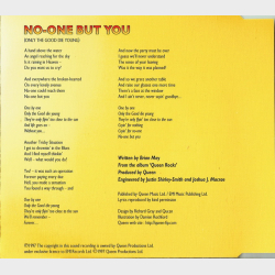 Queen - No-One But You (Only The Good Die Young) (1997)