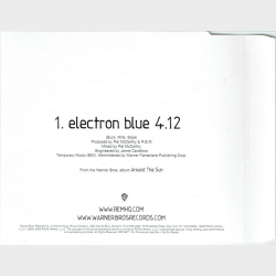 R.E.M - Electron Blue (2005) (Promo)