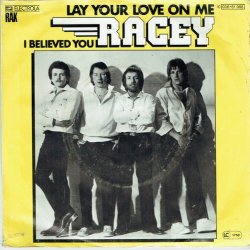 Racey - Lay Your Love On Me (1978) (Etiket)