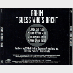 Rakim - Guess Who's Back (Promo) (1997) (Jewel)