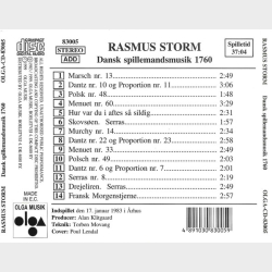 Rasmus - Rasmus Storm Dansk Spillemandsmusik 1760 (1999)