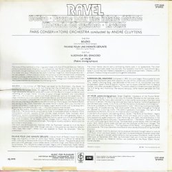 Ravel Paris Conservatoire Orchestra