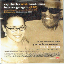 Ray Charles with Norah Jones - Here We Go Again (2004)