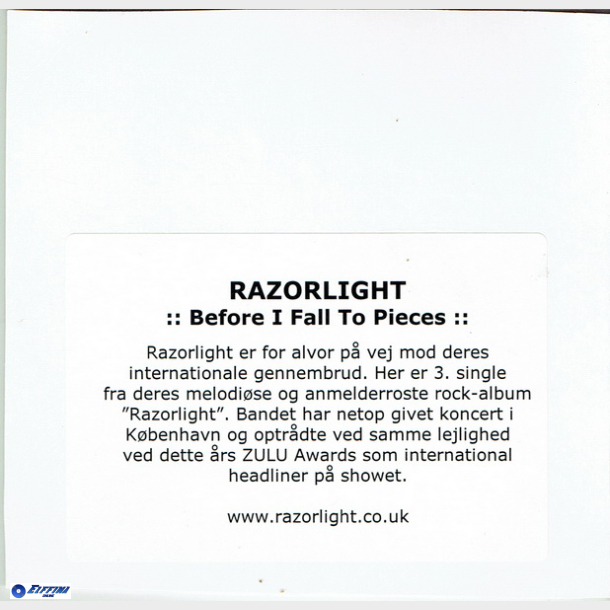 Razorlight - Before I Fall To Pieces (2007) (Promo)