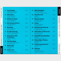 Remember The 60's Volume 1 (1989)