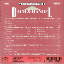 Rendez-Vous With - Bach &amp; Handel (1993)