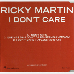 Ricky Martin - I Don't Care (2005) (Promo)