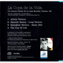 Ricky Martin - La Copa De La Vida (1998)