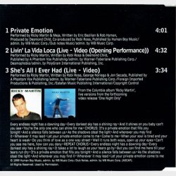 Ricky Martin ft. Meja - Private Emotion (1999)