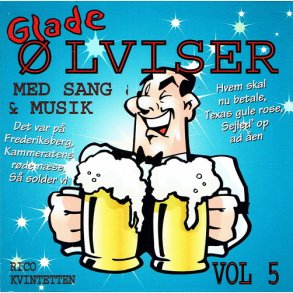 Rico Kvintetten - Glade lviser Vol 5 (2008) (TJ Media) Sort Vol 5