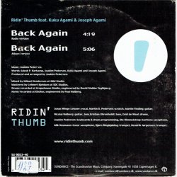 Ridin' Thumb ft. Kuku Agami &amp; Joseph Agami - Back Again (2002)