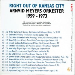 Right Out Of Kansas City - Arnvid Meyers Orkester 1959-1973  5xCD+1xDVD (PAP)
