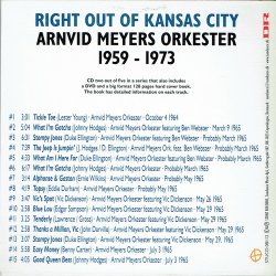 Right Out Of Kansas City - Arnvid Meyers Orkester 1959-1973  5xCD+1xDVD (PAP)