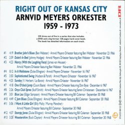 Right Out Of Kansas City - Arnvid Meyers Orkester 1959-1973  5xCD+1xDVD (PAP)