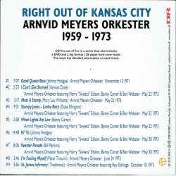 Right Out Of Kansas City - Arnvid Meyers Orkester 1959-1973  5xCD+1xDVD (PAP)