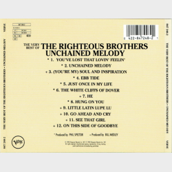 Righteous Brothers, The - Unchained Melody Very Best Of The (1990)