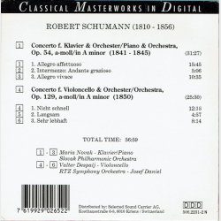 Robert Schumann Concerti (Classical Masterworks)