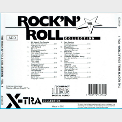Rock 'n' Roll Collection Vol. 1 (1991) (X-Tra 4704CD)