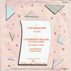 Rocky Sharpe &amp; The Replays - If You Wanna Be Happy (1983)