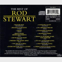 Rod Stewart - The Best Of Rod Stewart (1992) (Mercury)