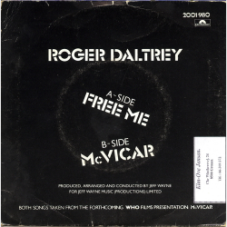 Roger Daltrey - Free Me (1980)