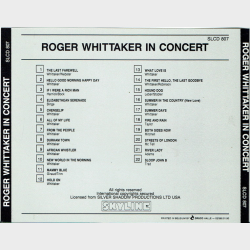 Roger Whittaker - In Concert (SLCD 807)