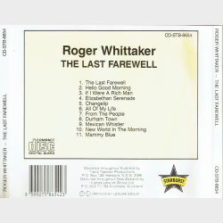 Roger Whittaker - The Last Farewell (1989) (Starburst)