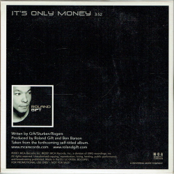 Roland Gift - It's Only Money (2001) (Promo)