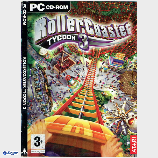 Rollercoaster Tycoon 3 (Slim) (2004)