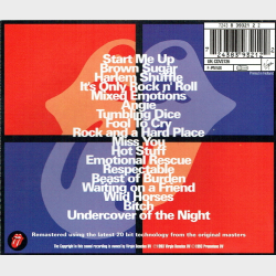 Rolling Stones, The - Jump Back The Best Of (Hologram Label) (1993)