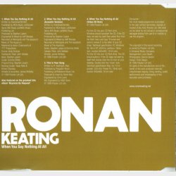 Ronan Keating - When You Say Nothing At All (1999)