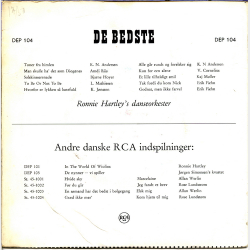 Ronnie Hartley's Danseorkester - De Bedste