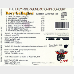 Rory Gallagher - Messin' With The Kid (1994) (Unofficial)