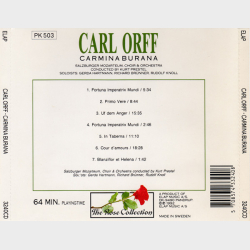 Rose 3240CD - Carl Orff - Carmina Burana (1992)