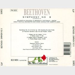 Rose Collection (3208CD) - Beethoven - Symphony No. 9 (1990)