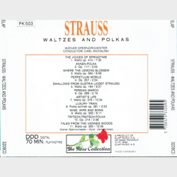 Rose Collection 3209CD - Strauss - Waltzes And Polkas (1990)