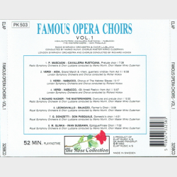 Rose Collection 3258CD - Famous Opera Choirs Vol. 1 (1992)