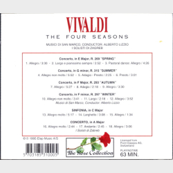 Rose Collection 44000CD - Vivaldi - The Four Seasons (1995)