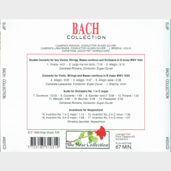 Rose Collection 44031CD - Bach Collection (1995)