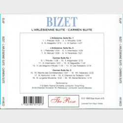 Rose Collection 44148CD - Bizet L'arlesienne Suite Carmen Suite (1998)