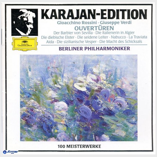 Rossini &amp; Verdi - Overtures Karajan (1988)