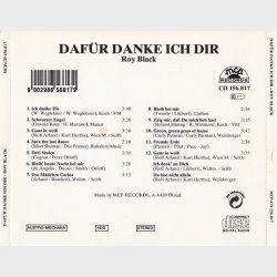 Roy Black - Daf&uuml;r Danke Ich Dir