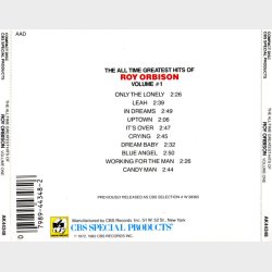 Roy Orbison - The All-Time Greatest Hits Of Roy Orbison (Volume One)