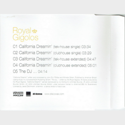 Royal Gigolos - California Dreaming (2004)
