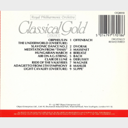 Royal Philharmonic Orchestra London - Classical Gold Vol 1 (1987)