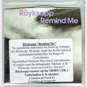 Royksopp - Remind Me (Promo)