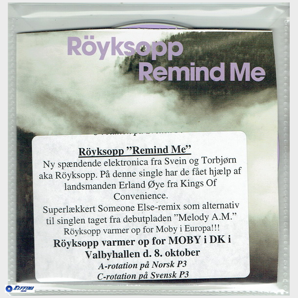 Royksopp - Remind Me (Promo)