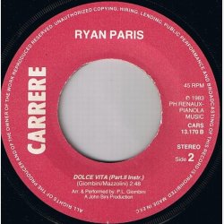 Ryan Paris - Dolce Vita (1983)